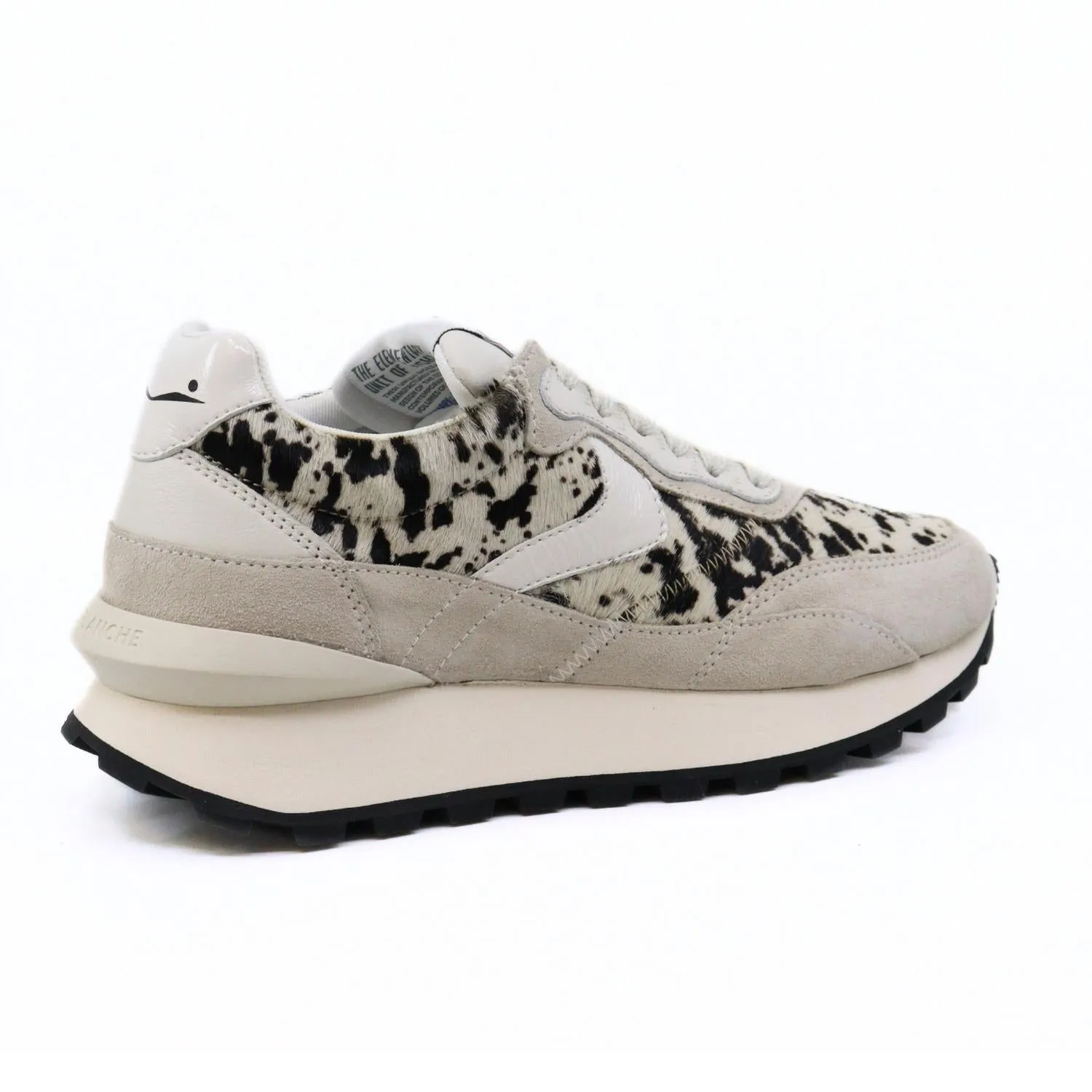 Women's Qwark Hype Suede Sneakers In White