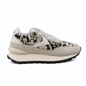Women's Qwark Hype Suede Sneakers In White