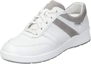 Women's Rebeca Perf Sneaker In White Empire Bucksoft Combo
