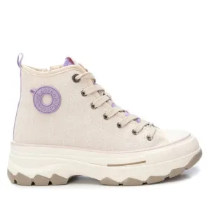 Women's Sneaker Boots In Beige