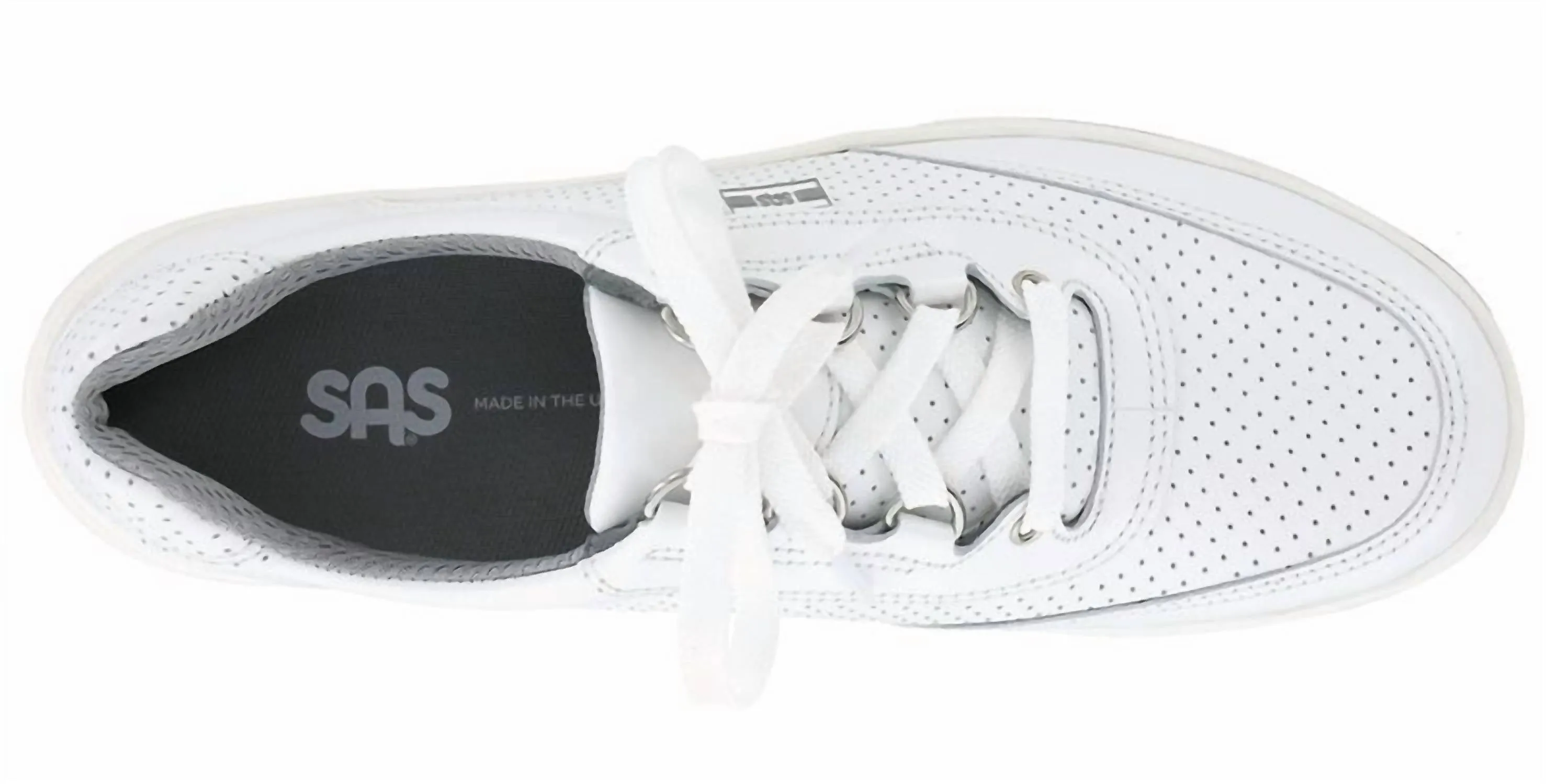 Women's Sporty Lux Lace Up Sneaker In White