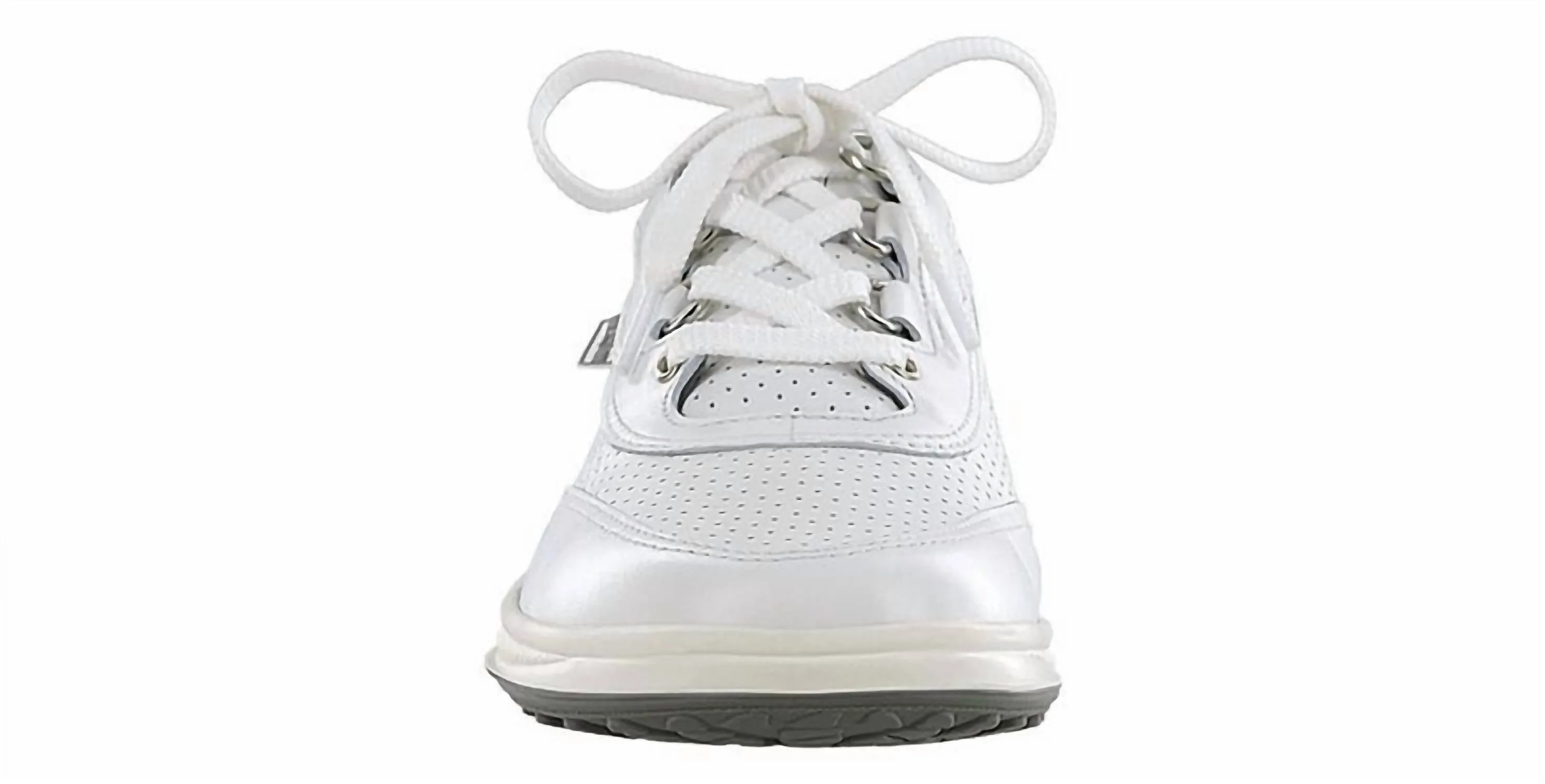 Women's Sporty Lux Lace Up Sneaker In White