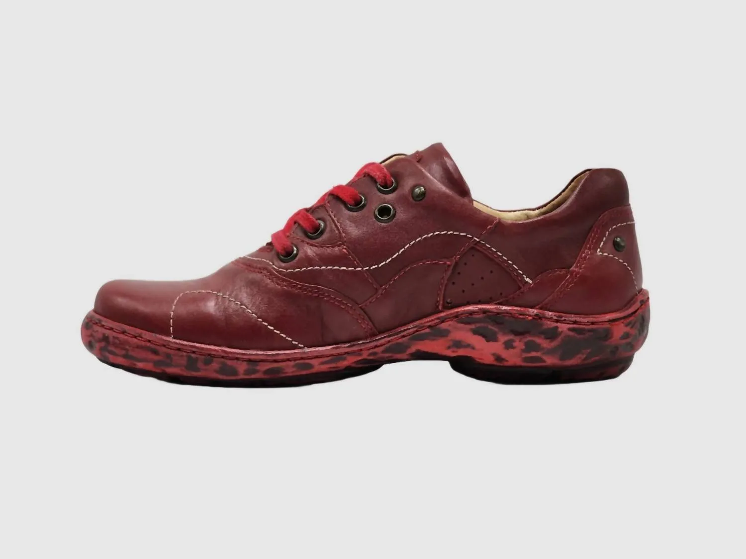 Women's Summertime Shoes In Red