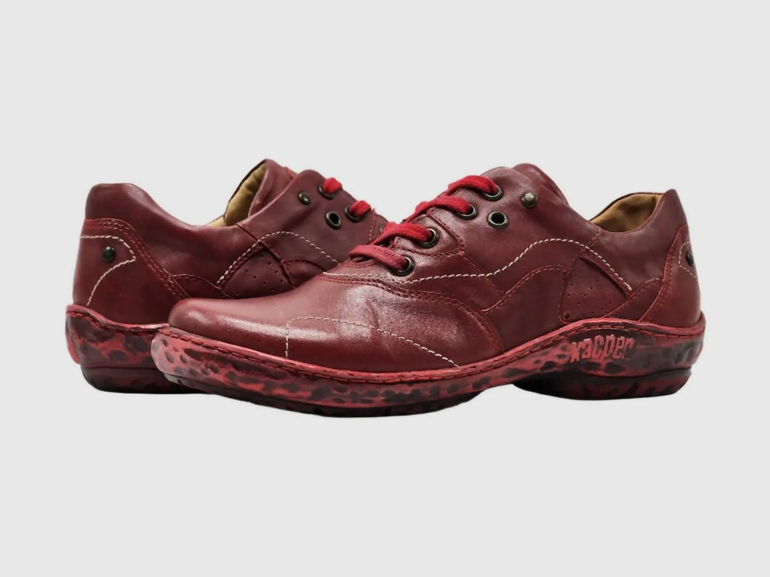 Women's Summertime Shoes In Red