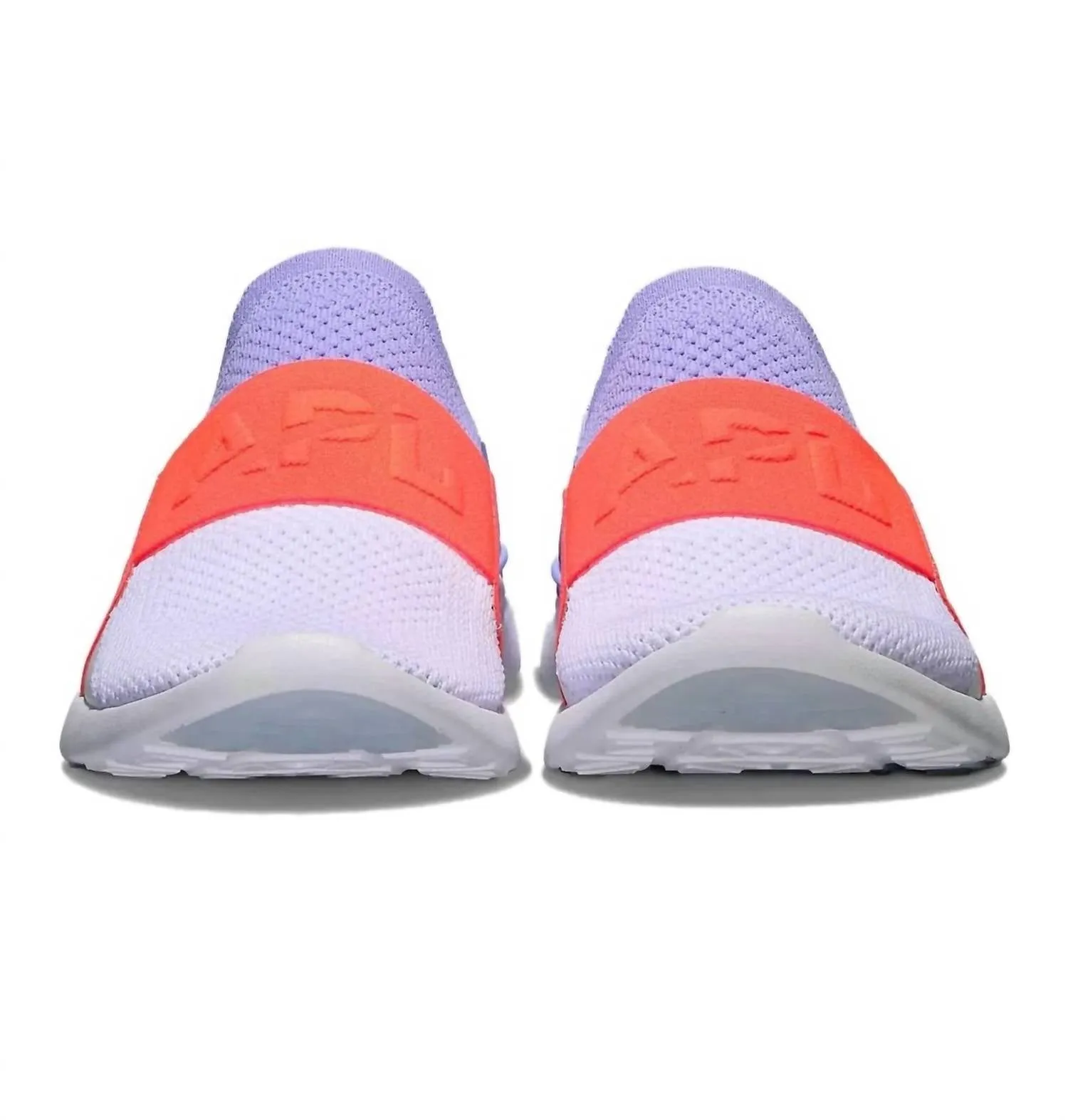 Women's Techloom Bliss Sneaker In Bellflower / Impulse Red / White
