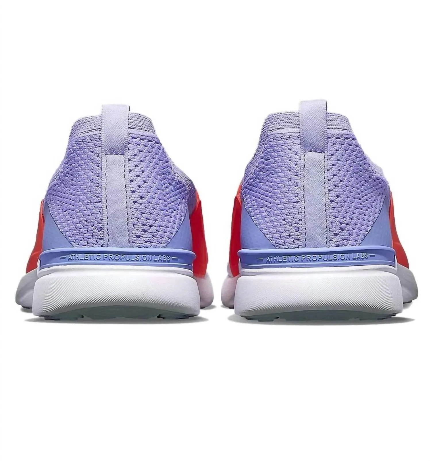 Women's Techloom Bliss Sneaker In Bellflower / Impulse Red / White