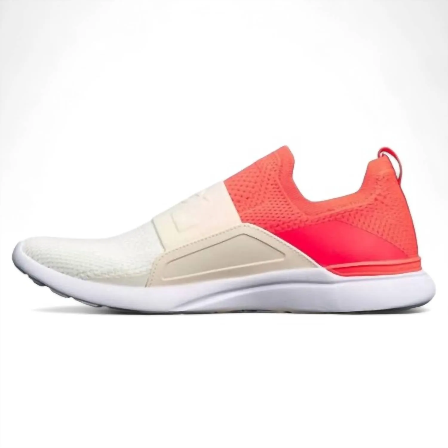 Women's Techloom Bliss Sneaker In Impulse Red/pristine/ivory