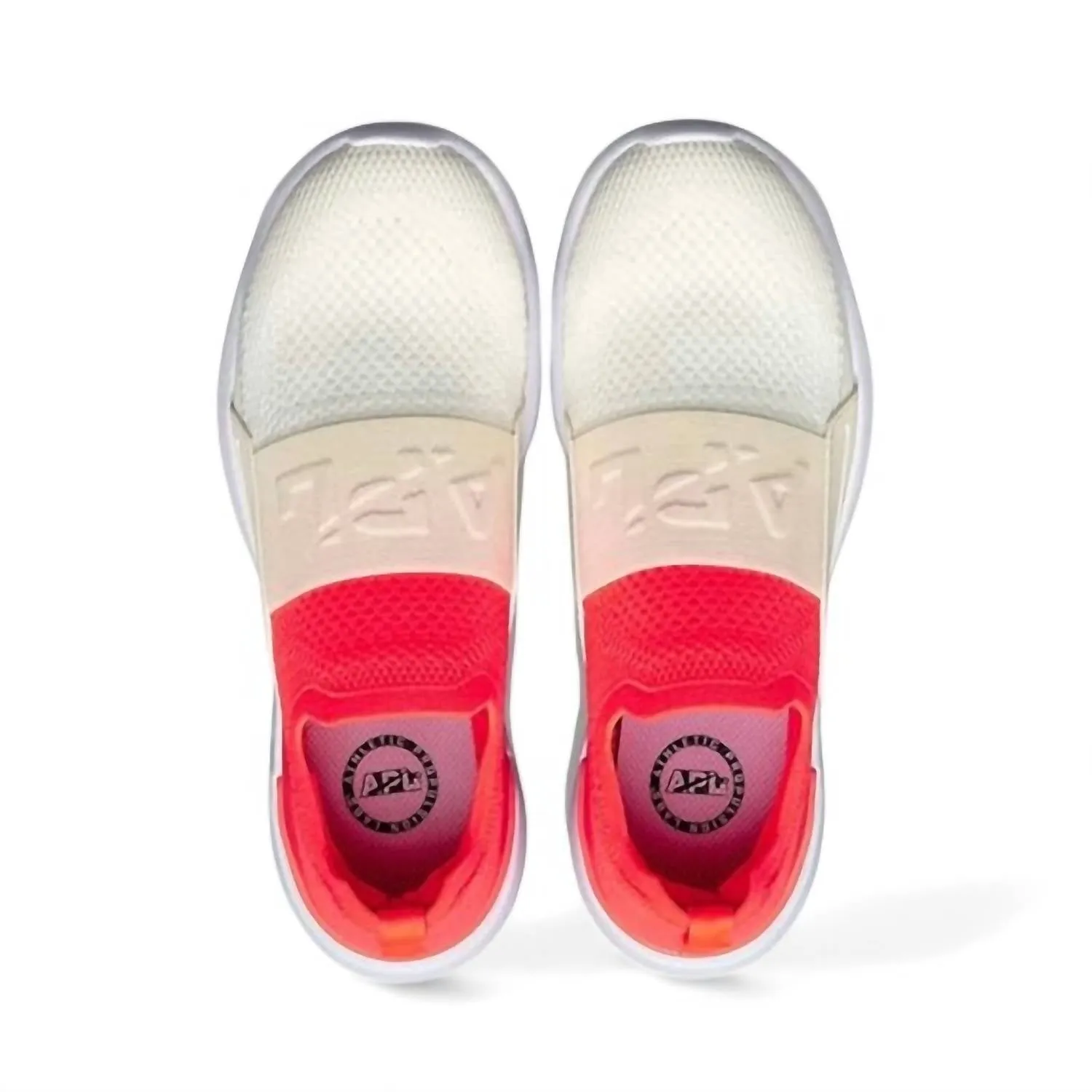 Women's Techloom Bliss Sneaker In Impulse Red/pristine/ivory