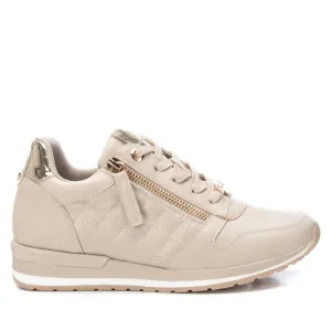 Women's Trainer Sneakers In Beige