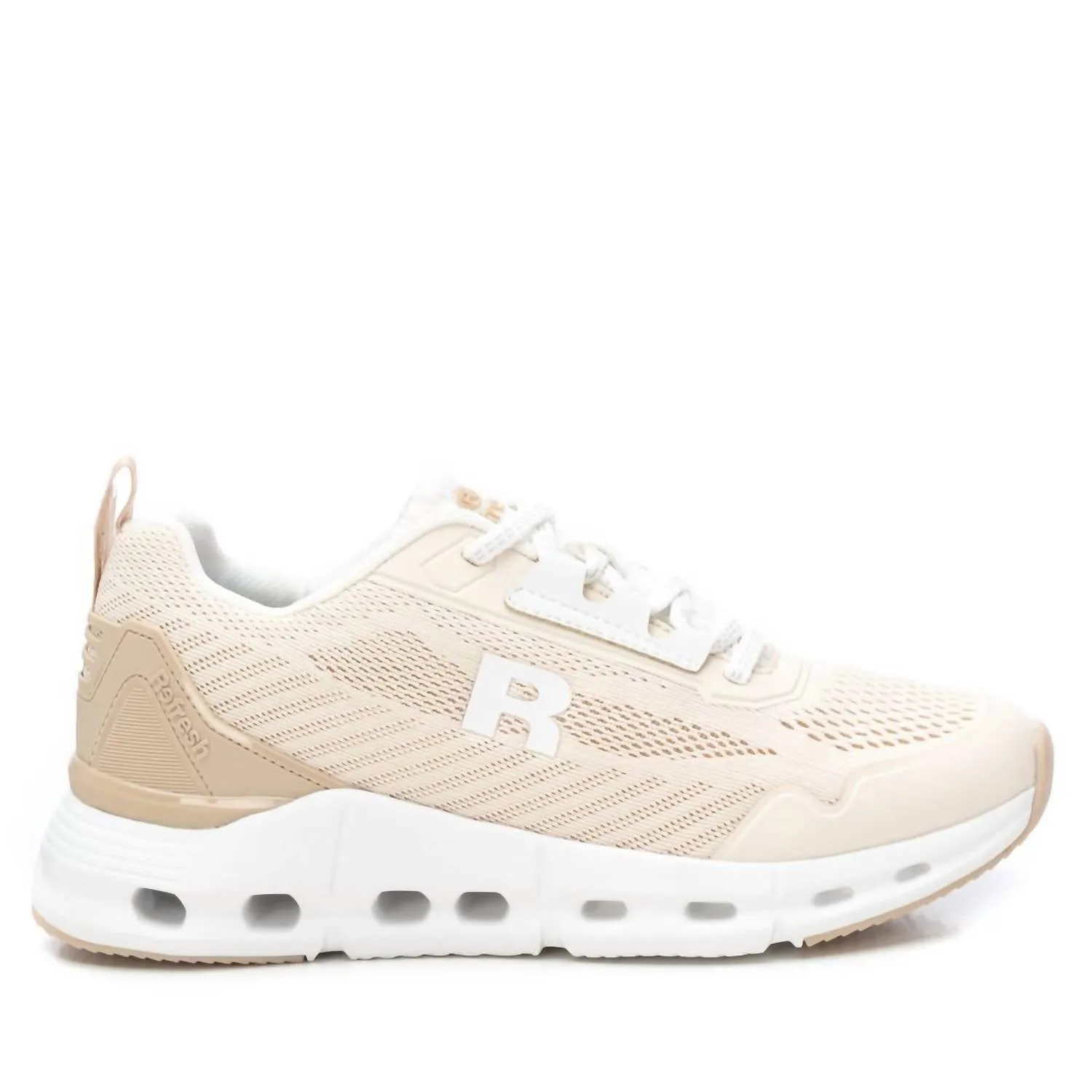 Women's Trainer Sneakers In Beige