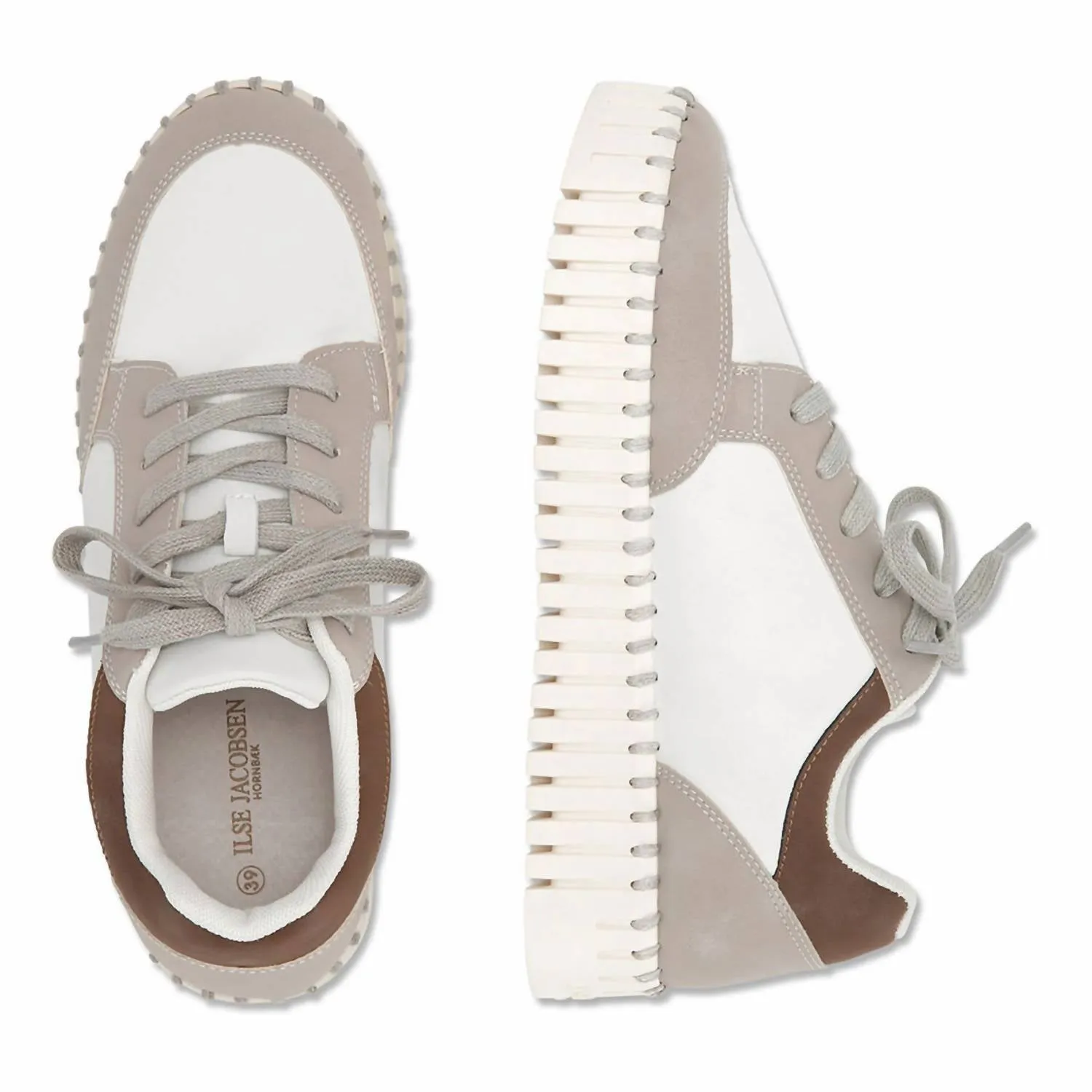 Women's Tulip 4092 Lace Up Shoes In Lily White