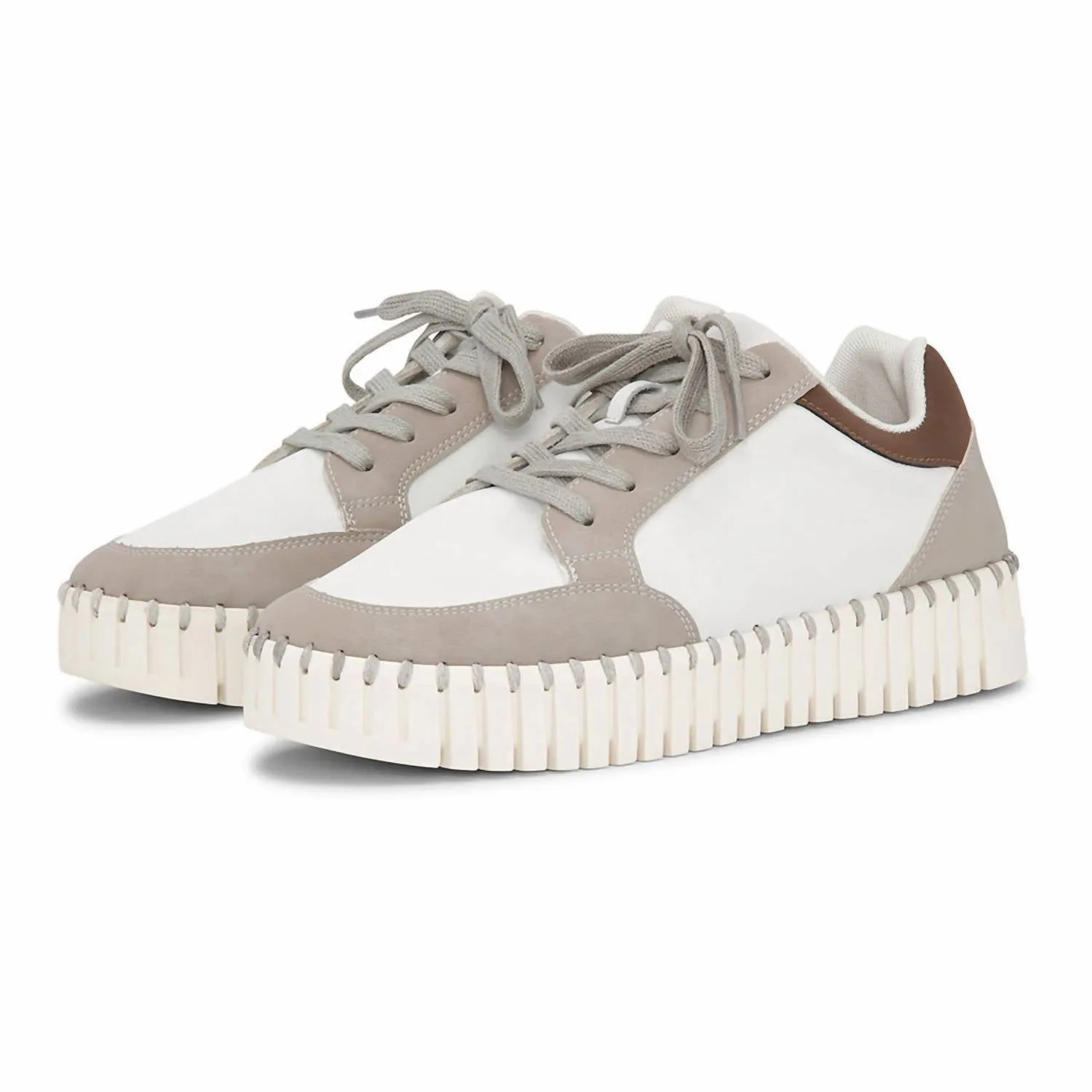 Women's Tulip 4092 Lace Up Shoes In Lily White