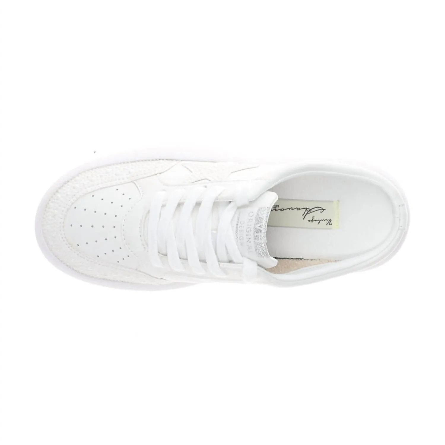 Women's Val 9 Blackless Sneakers In White