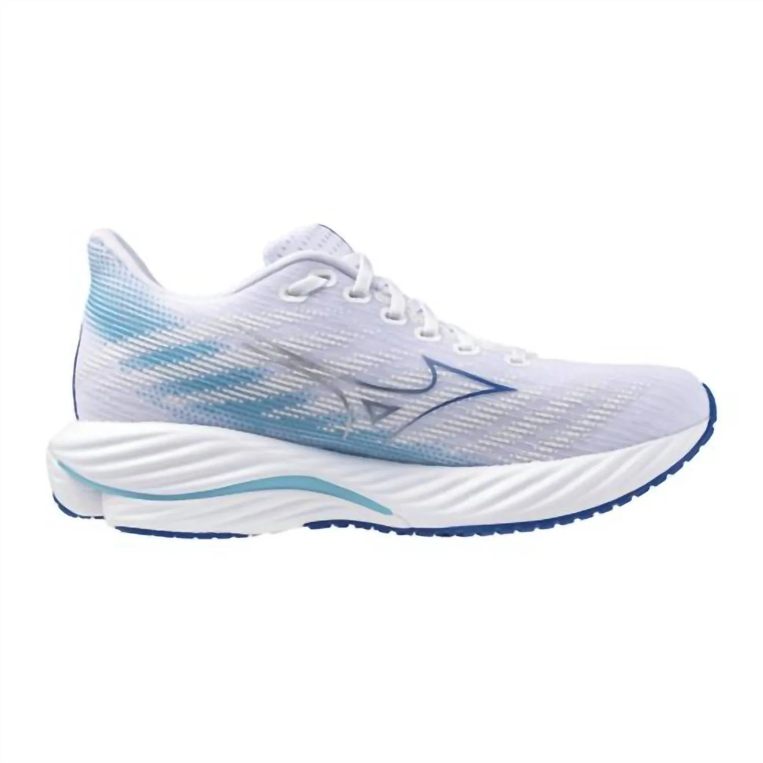 Women's Wave Rider 28 Shoes In White-Mugen Blue