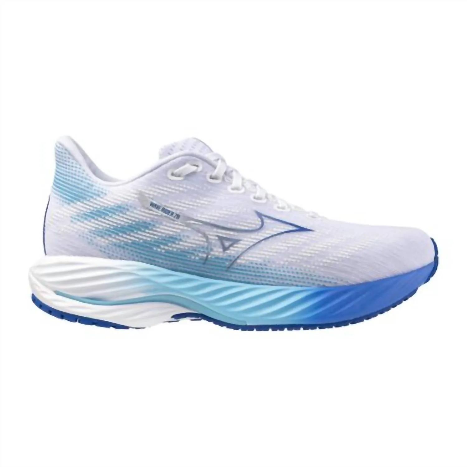Women's Wave Rider 28 Shoes In White-Mugen Blue