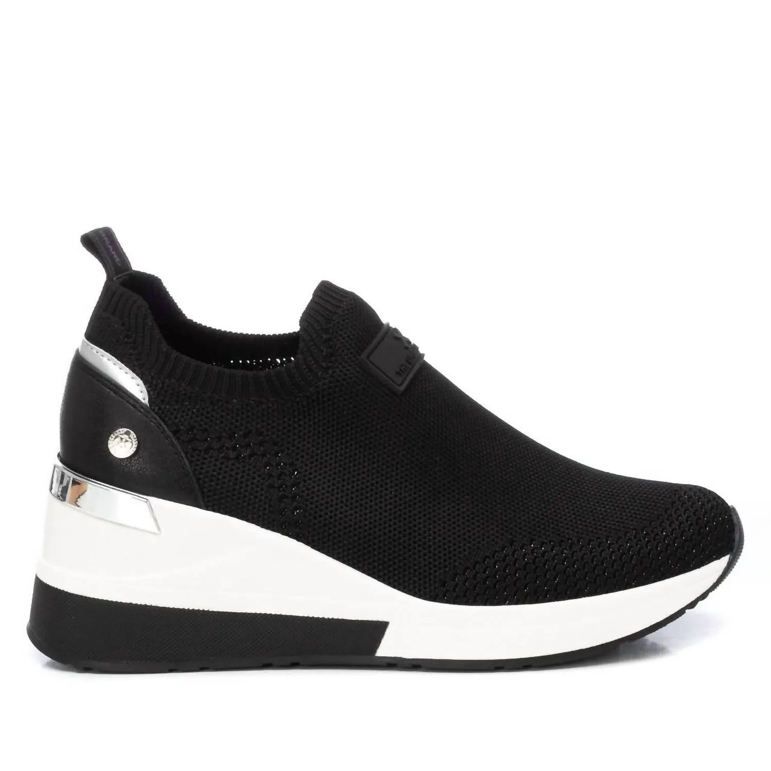 Women's Wedge Comfort Sneakers In Black