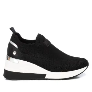 Women's Wedge Comfort Sneakers In Black