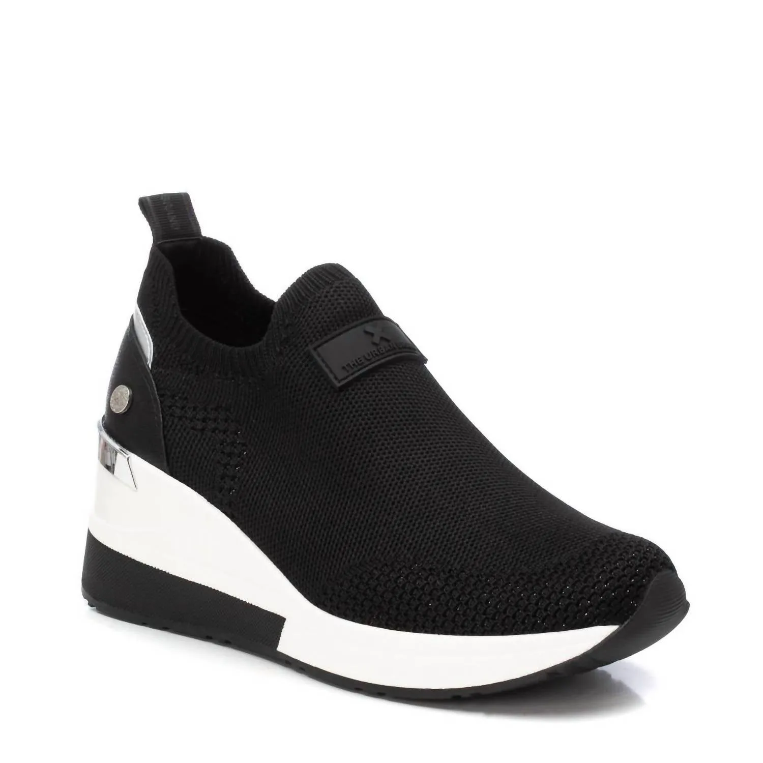Women's Wedge Comfort Sneakers In Black