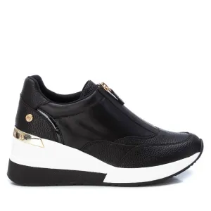 Women's Wedge Sneakers In Black