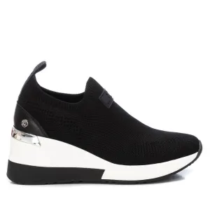 Women's Wedge Sneakers In Black
