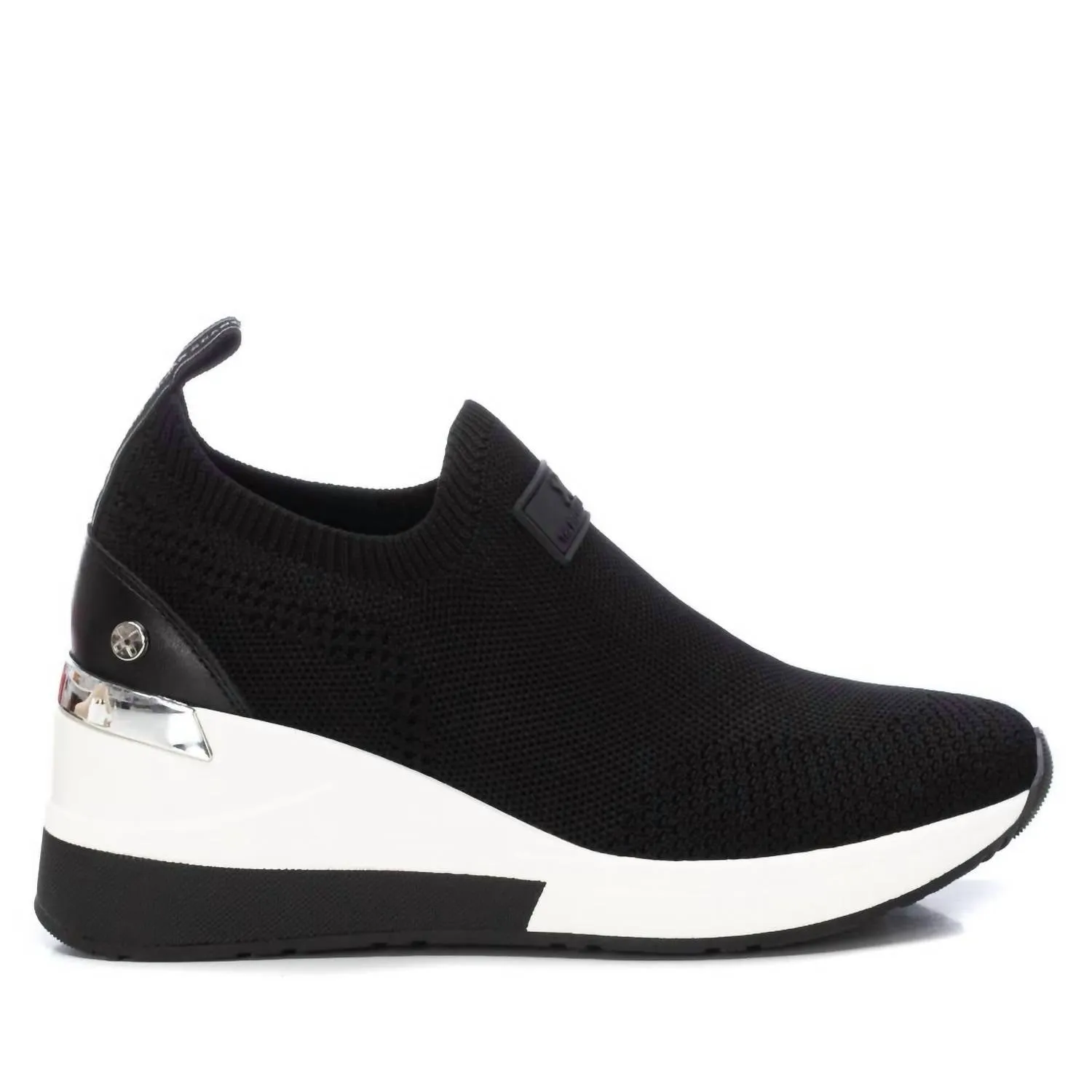 Women's Wedge Sneakers In Black