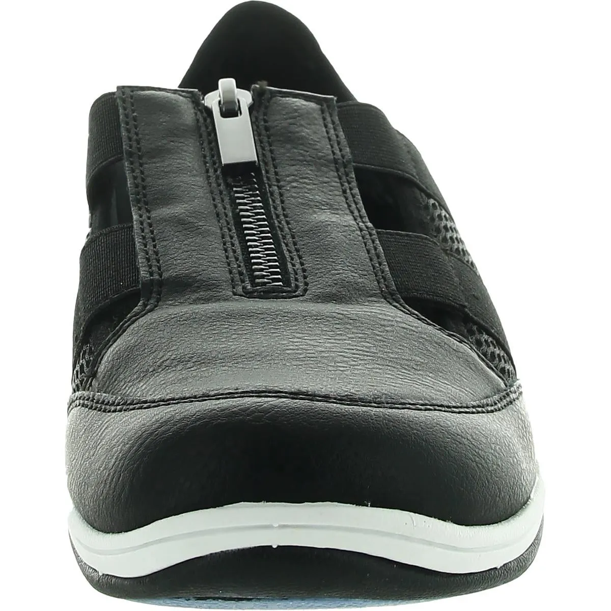 Womens Zipper Man Made Casual And Fashion Sneakers