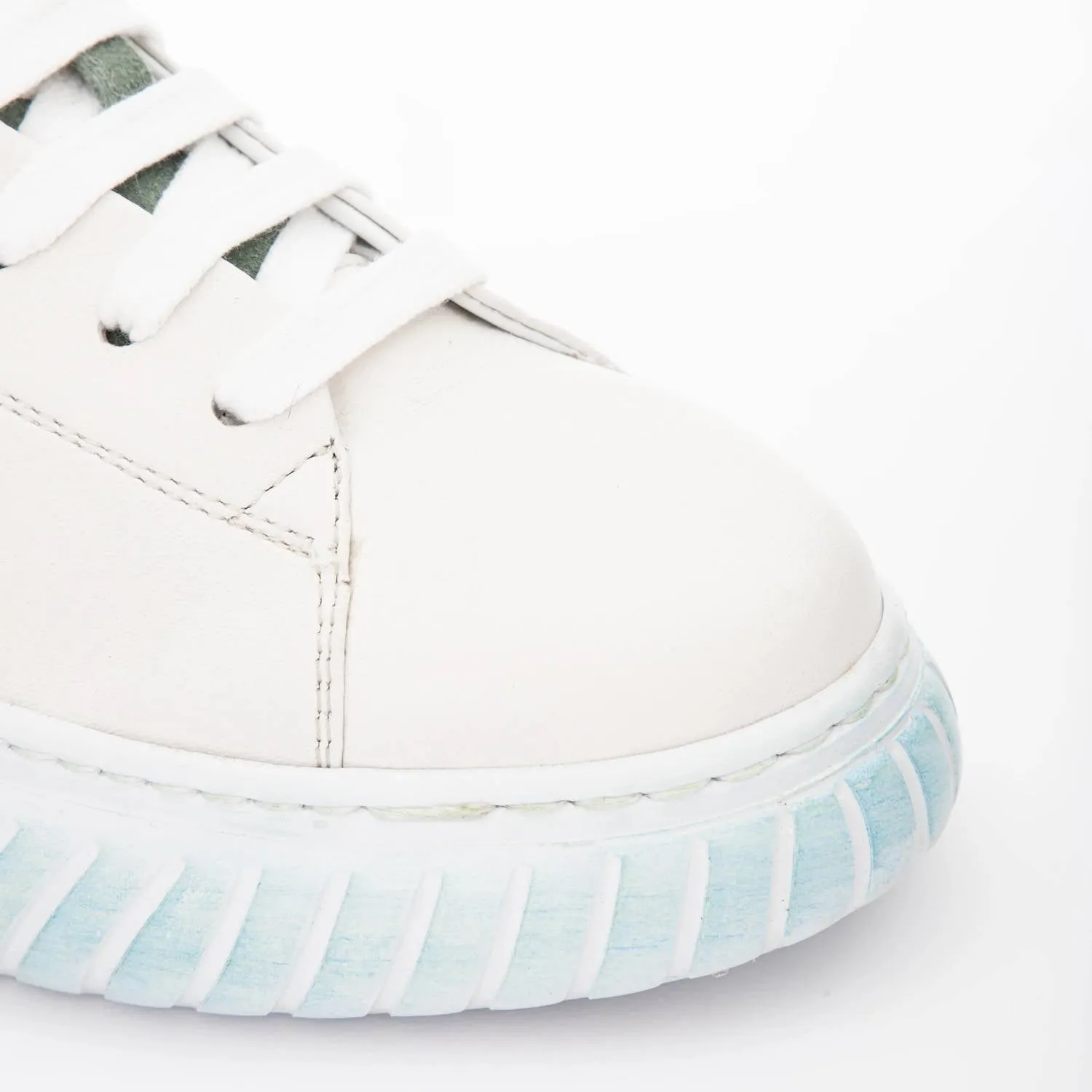 Women's Zoe Sneaker In Sun Bianco Hof Salvia