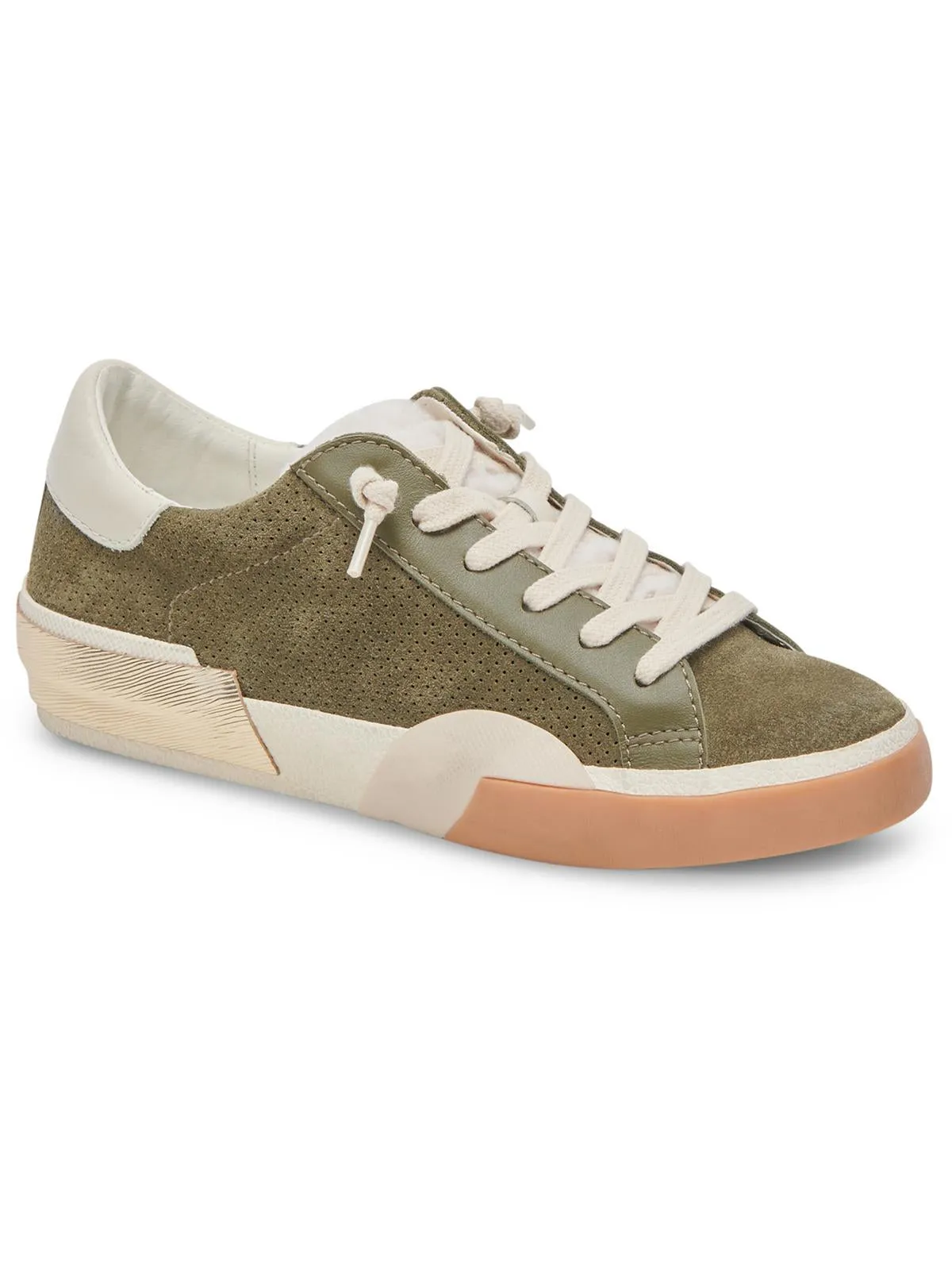 Zina Plush Womens Cushioned Footbed Lifestyle Fashion Sneakers